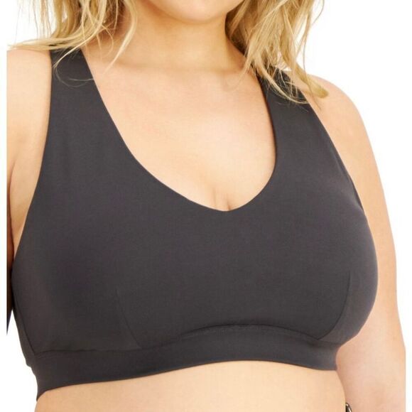 ID Ideology Women S Match Set Sports Bra Gray Size 2X - Picture 1 of 3
